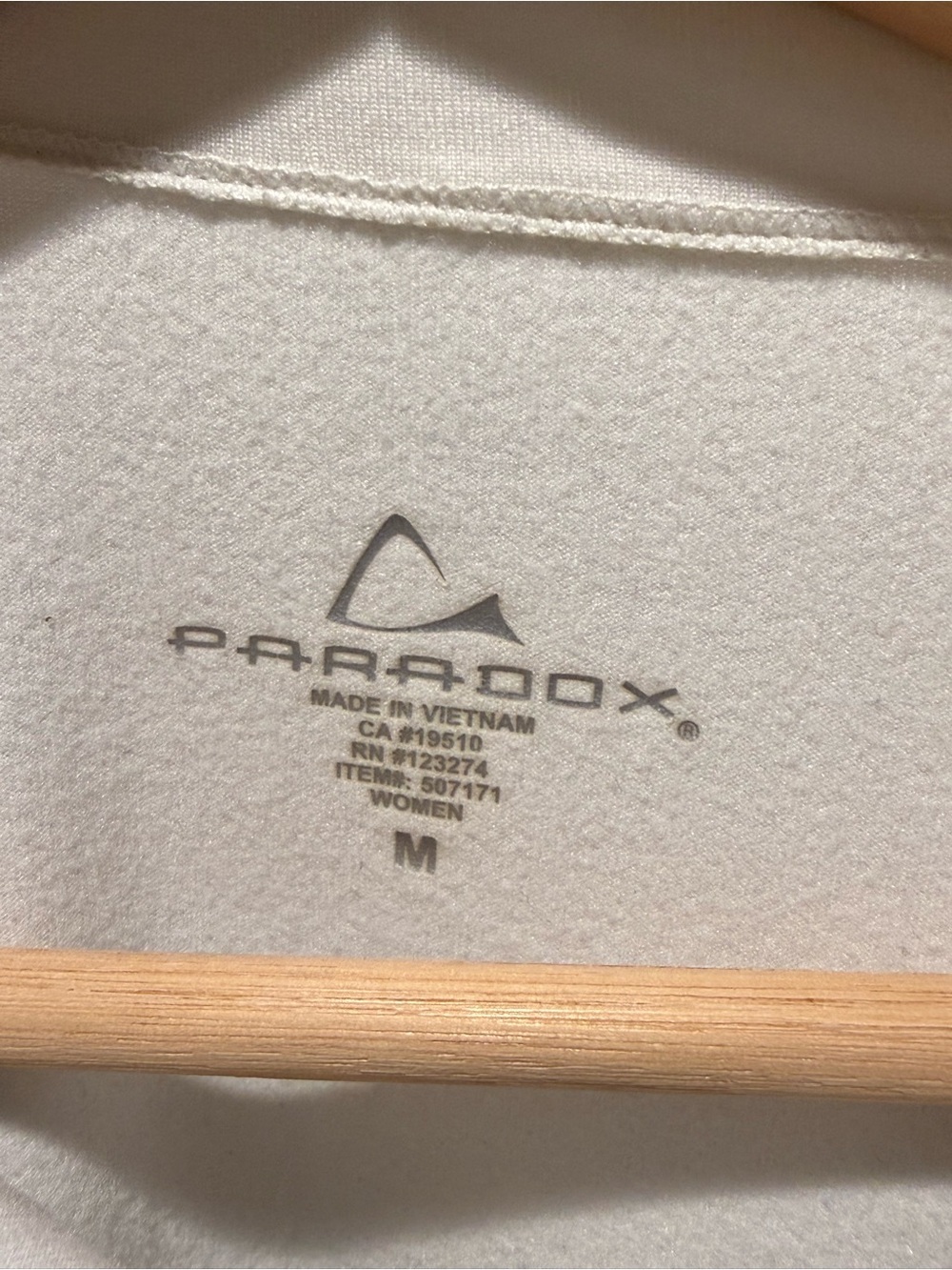 Paradox Light Gray Quarter-Zip Pullover - Picture 3 of 3